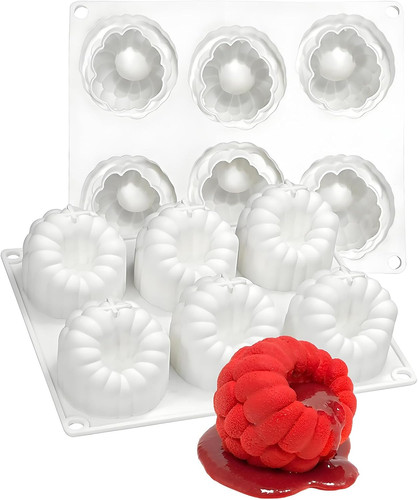 Cavity raspberry silicone - 6-cavity,