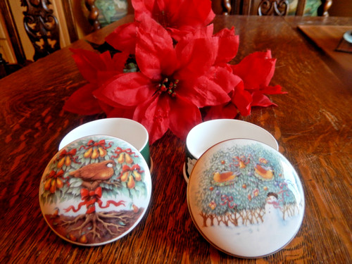 Wedgwood two turtle doves - doves,
