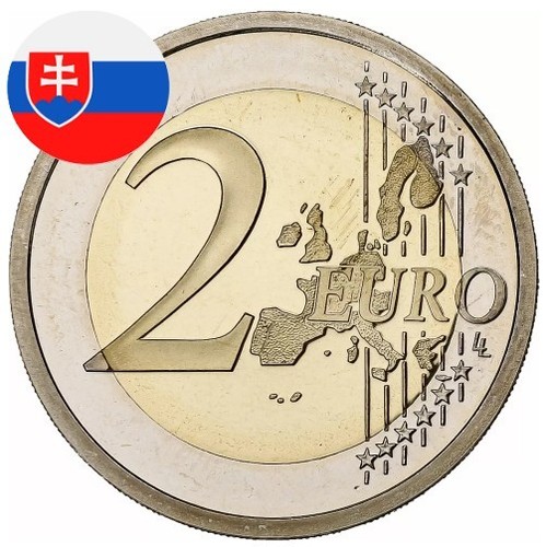 Unc euro commemorative coins - unc, 2