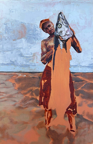 Original oil painting - painting, on