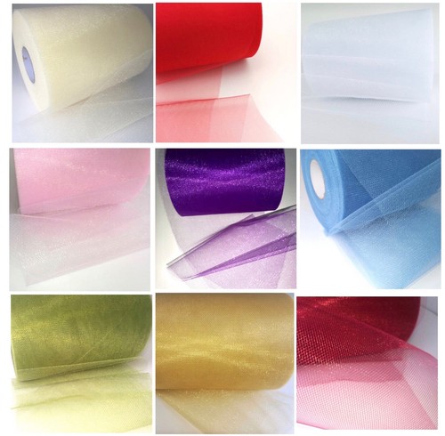 4yds tulle shimmer organza - 4yds,