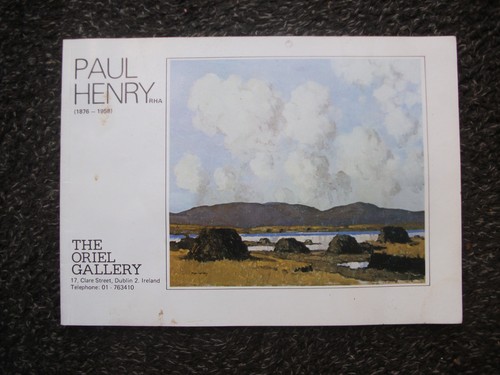 Paul henry rha irish artist - henry,