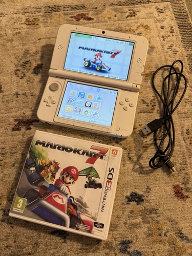 White nintendo 3ds - nintendo, xl