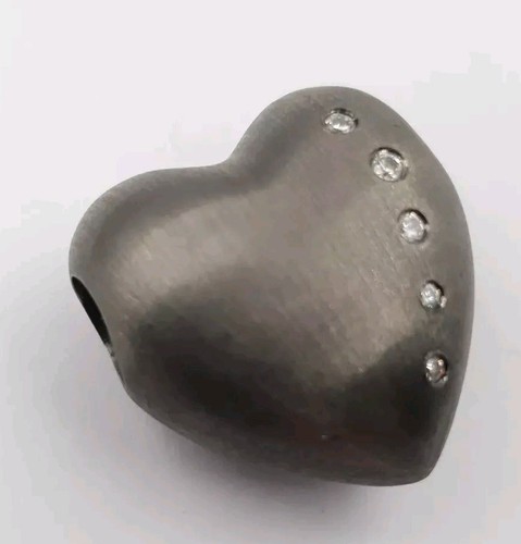 Sterling silver heart pendant - sterling,