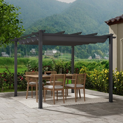 Outdoor aluminium pergola - outdoor,