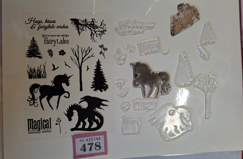 Unicorn and dragon - and,