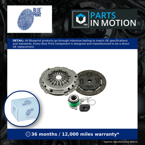 Clutch kit 3pc - kit,