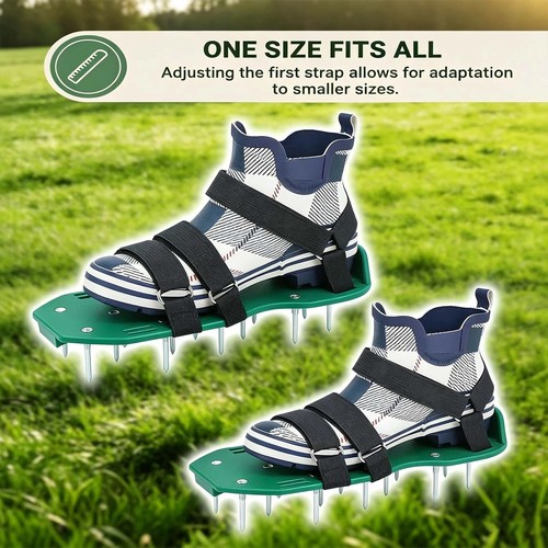 Lawn aerator spiked shoes - aerator,