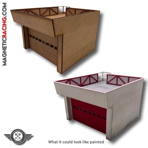 Scalextric slot car buildings - slot,