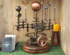 Antique Brass Orrery Solar