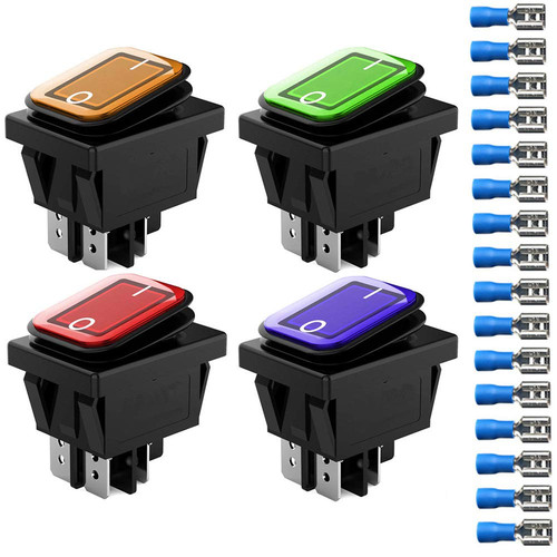 4pcs 12v 24v - 4pcs,