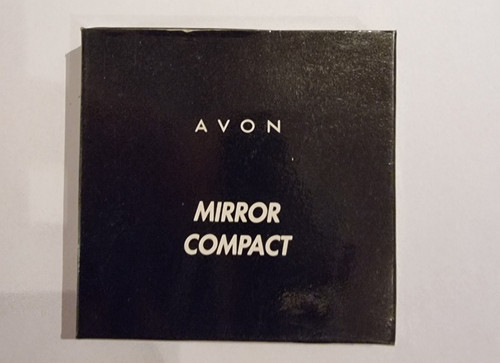 Vintage avon silver - silver, compact