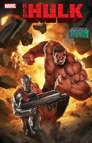 Red hulk skan variant - red, #2