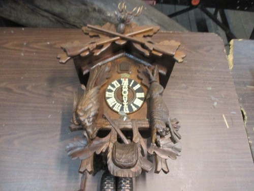 Vintage cuckoo black - vintage, forest