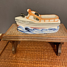 VINTAGE CERAMIC CABIN CRUISER