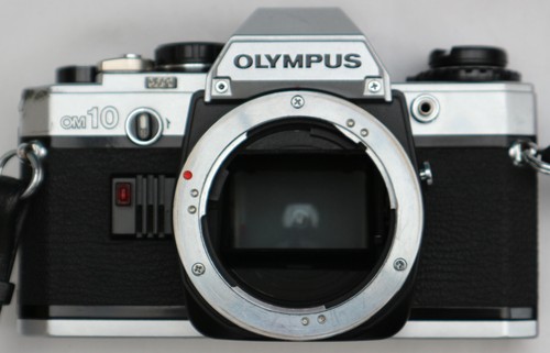 Vintage olympus om10 35mm slr - olympus,