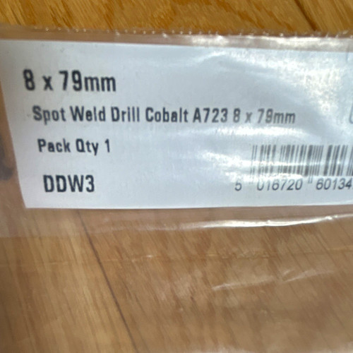 Cobalt spot weld - cobalt, drill