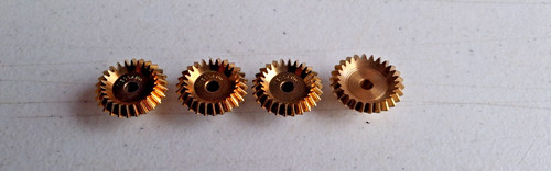 Meccano bevel gears part - x,