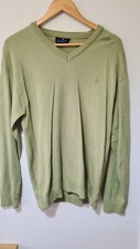 Vintage V Neck Jumper Mens
