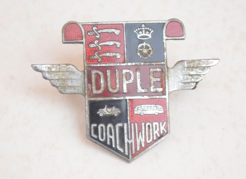 Bus coach enamel badge - coach,