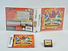 Power Rangers Samurai DS Nintendo Complete PAL