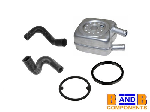 Engine oil cooler kit - cooler, &
