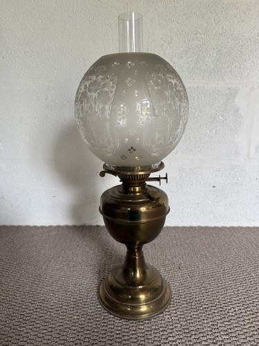 Antique victorian brass - victorian, oil