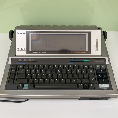 Panasonic w1030 vintage word - vintage,
