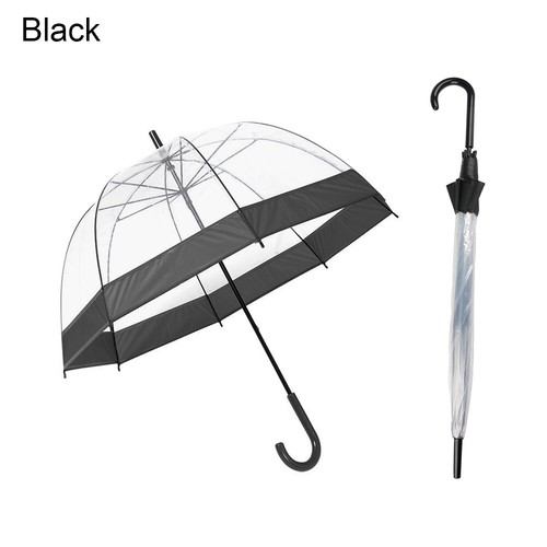 Large dome umbrella clear - umbrella, see