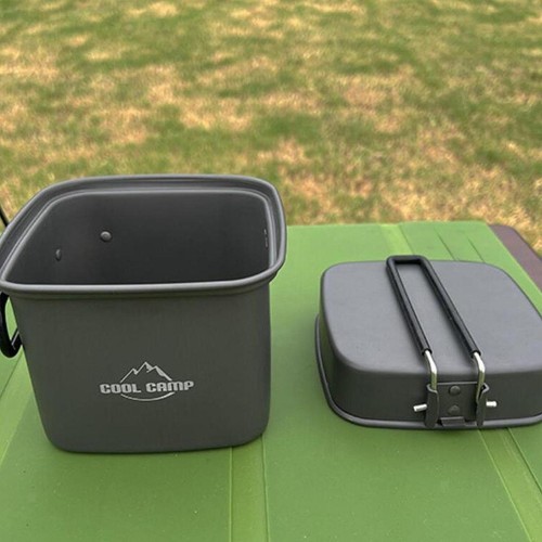 Camping cookware mess kit - camping,