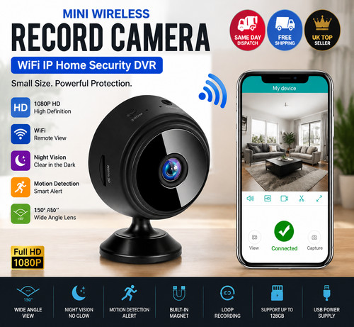 Mini wireless record camera - record,