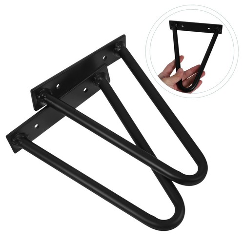 2pcs durable black iron - 2pcs,