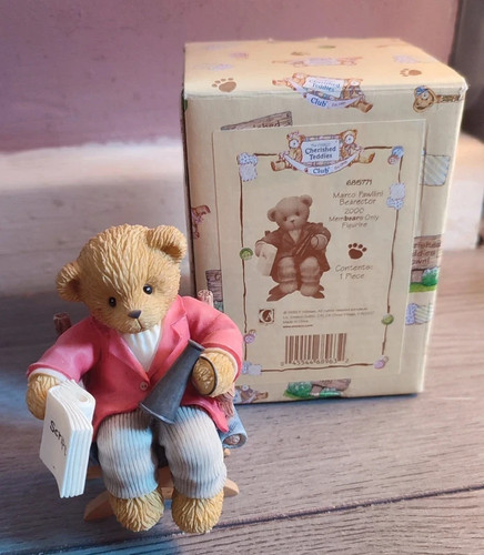 Cherished teddies marco - teddies, "marco