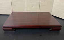 Japanese Wooden Bonsai Display Stand Table Base Board Okimono Suiseki Vintage