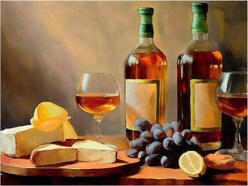 Tile mural brandy - tile,