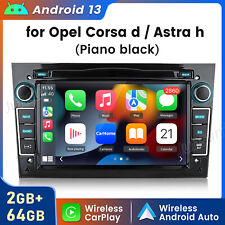 Carplay For Vauxhall Corsa C/D Astra Android 13 Car Stereo DAB+ GPS SAT NAV WiFi