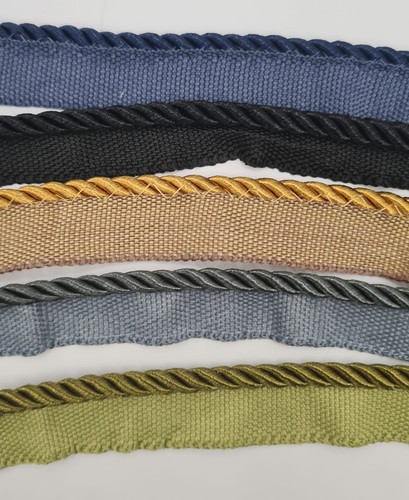 5mm narrow flanged piping cord - piping,
