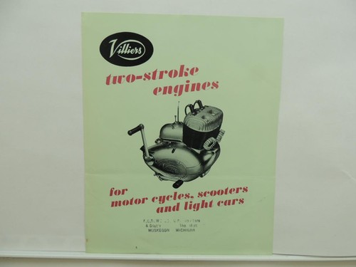 1950 villiers two stroke - villiers,