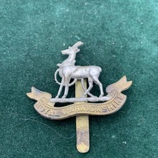 Royal Warwickshire Regiment, Original, British Army Cap Badge.
