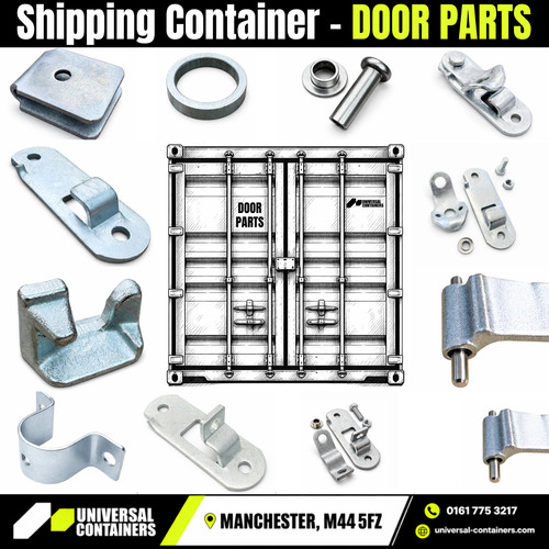 Shipping container door parts - door,