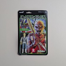 Super7 ReAction Iron Maiden The Trooper Soldier Eddie GITD Exclusive New *