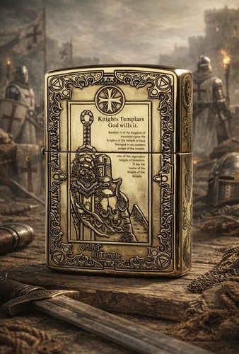 Zippo knights templar - knights,