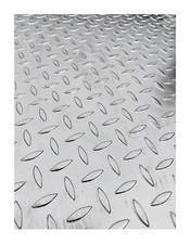 Structural Checker Sheet | Crude Steel S235JR Zinc Plated | 100x100cm (1000x1...