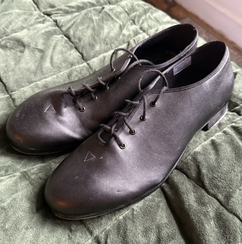 Bloch black leather lace - leather, lace-up