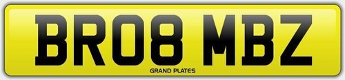 Mercedes number plate merc - mercedes,