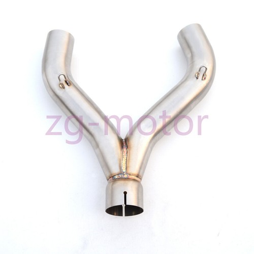 Stainless exhaust middle - stainless,