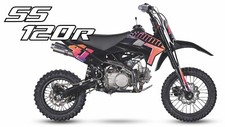 2025 GRAPHICS 120cc Stomp Pit Bike  SS120R Manual petrol Motocross DIRT BIKE