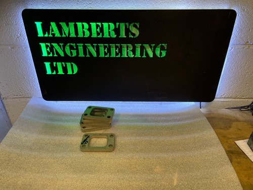 Garrett turbo flange spacer - t3,