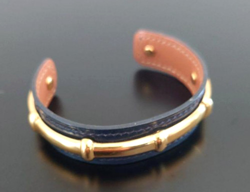 Hermes gold blue - gold,