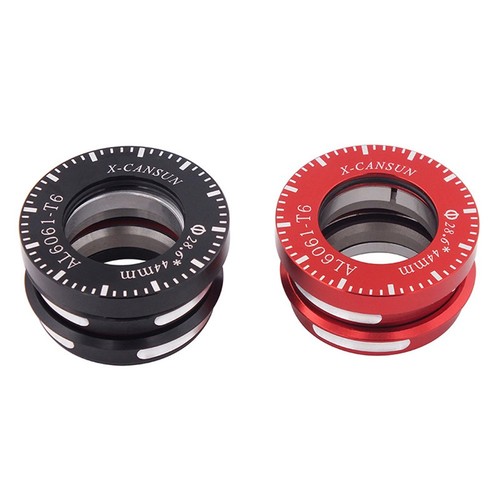 Bright plated bicycle headset - bright,